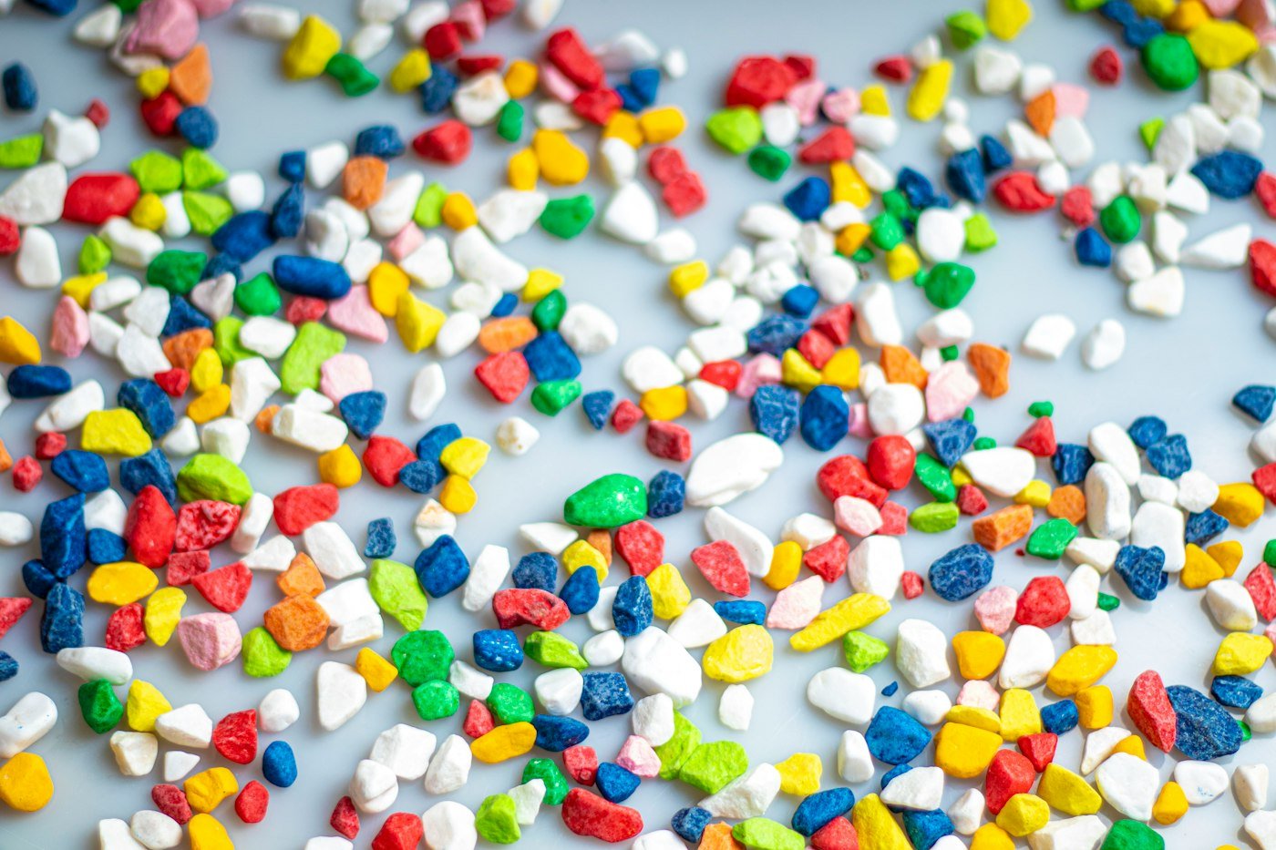 Synthetic rubber granules used in SBR compound production